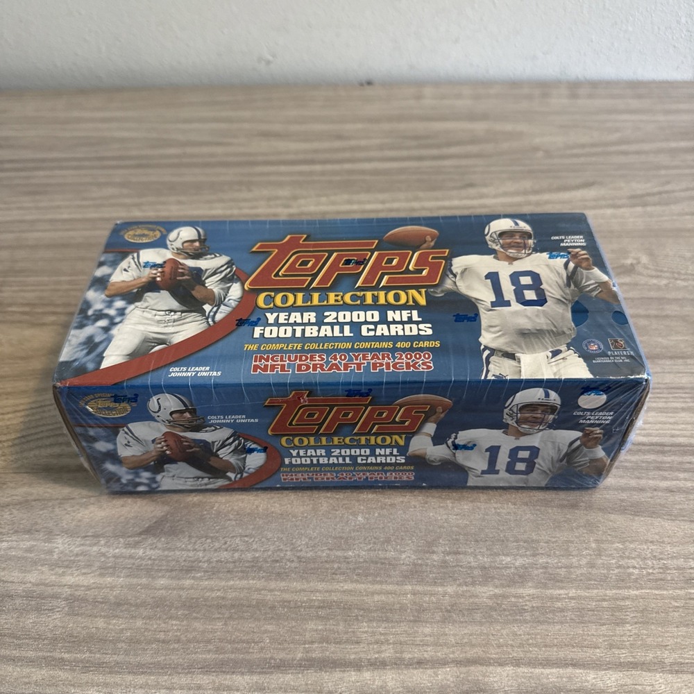 2000 TOPPS FOOTBALL COMPLETE SET FACTORY SEALED SET 400 CARDS NFL
